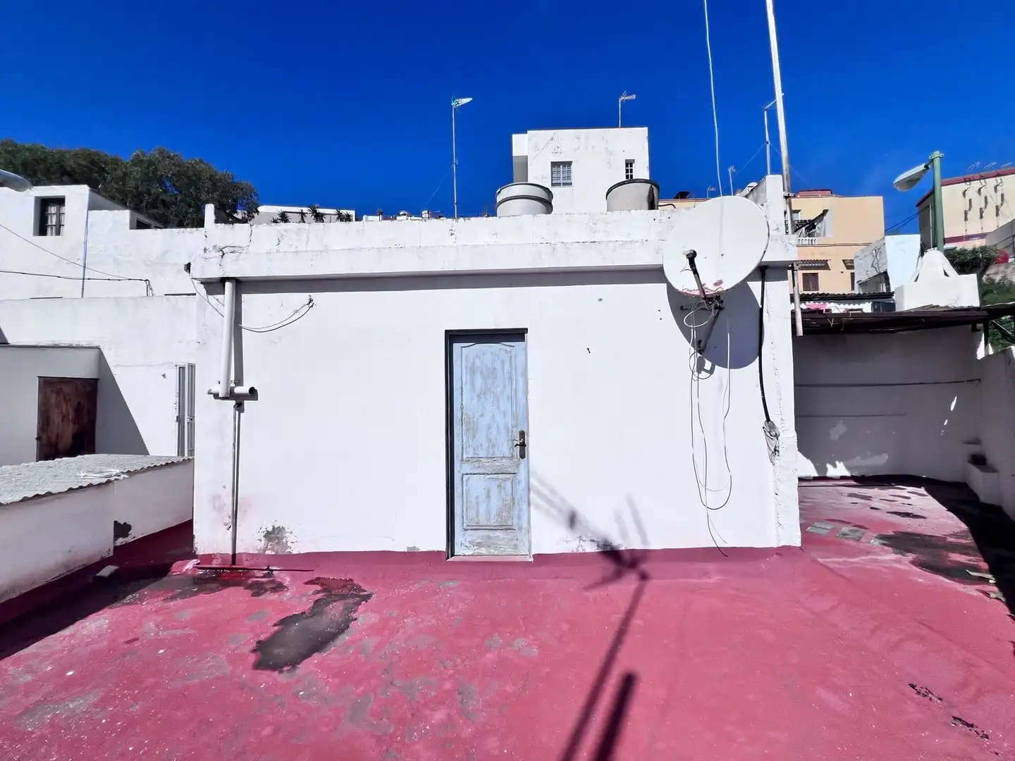 Vista exterior de Casa adosada en venda en Las Palmas de Gran Canaria