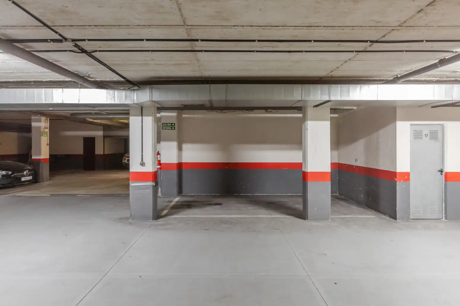 Parking of Flat for sale in  Pamplona / Iruña  with Heating, Terrace and Storage room