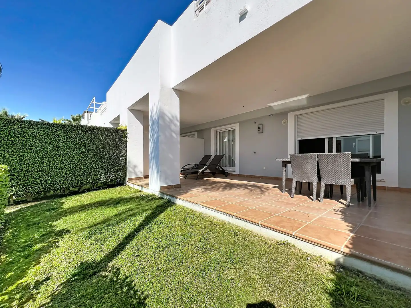 Terrace of Ground floor for sale in Estepona  with Air Conditioner, Terrace and Swimming Pool
