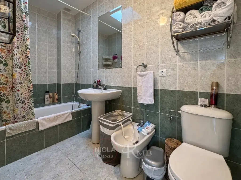 Badezimmer von Maisonette zum Verkauf in Vera mit Klimaanlage, Terrasse und Möbliert