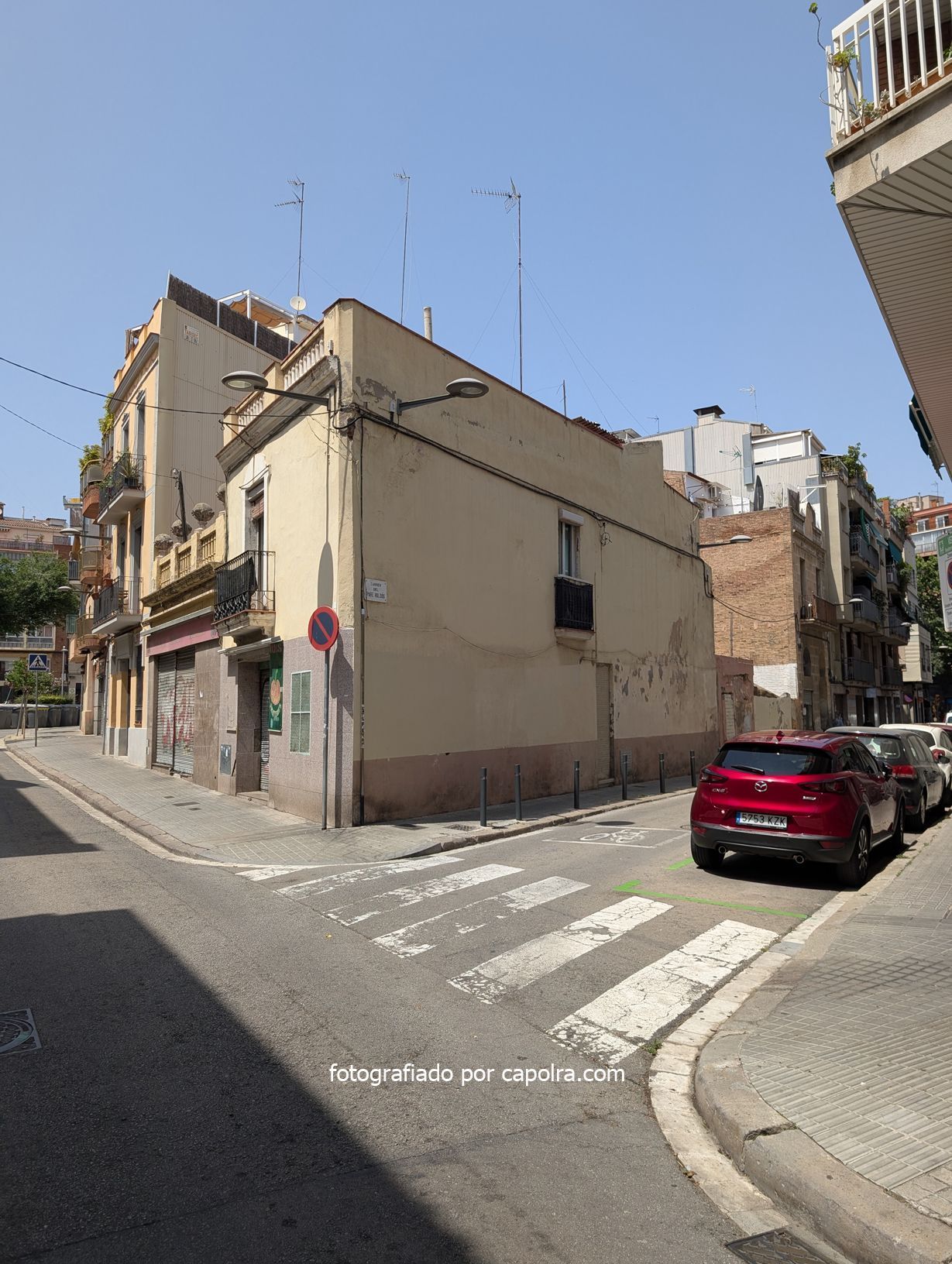 Vista exterior de Residencial en venda en  Barcelona Capital