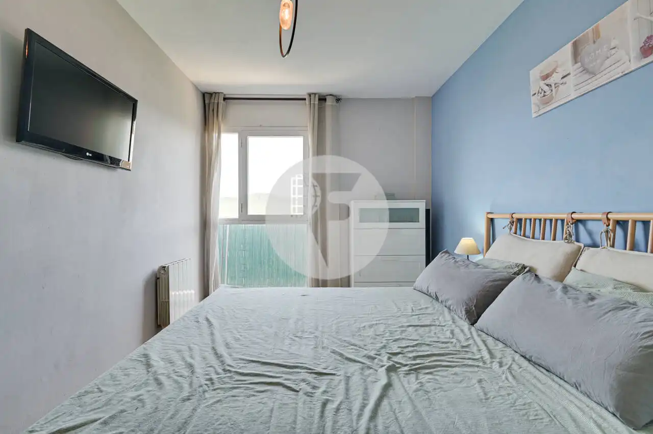 Bedroom of Attic for sale in Mollet del Vallès  with Air Conditioner, Heating and Balcony