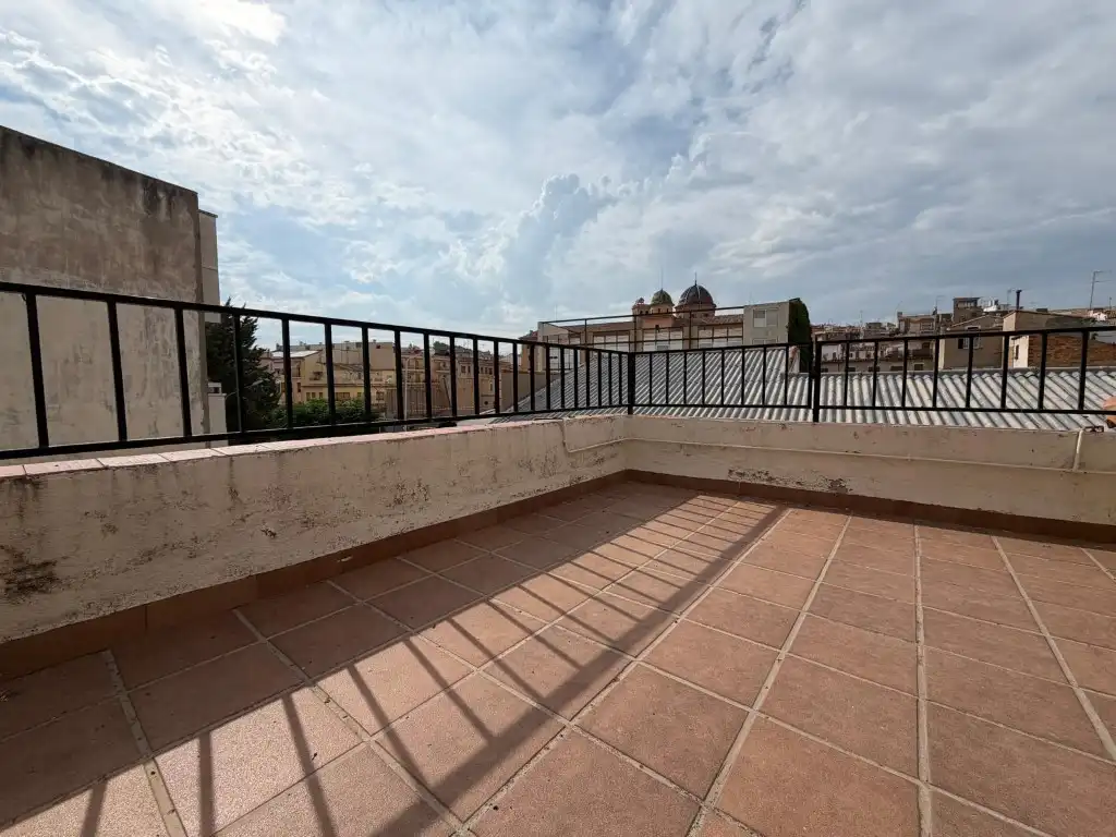 Terrasse von Dachboden zum Verkauf in Segorbe
