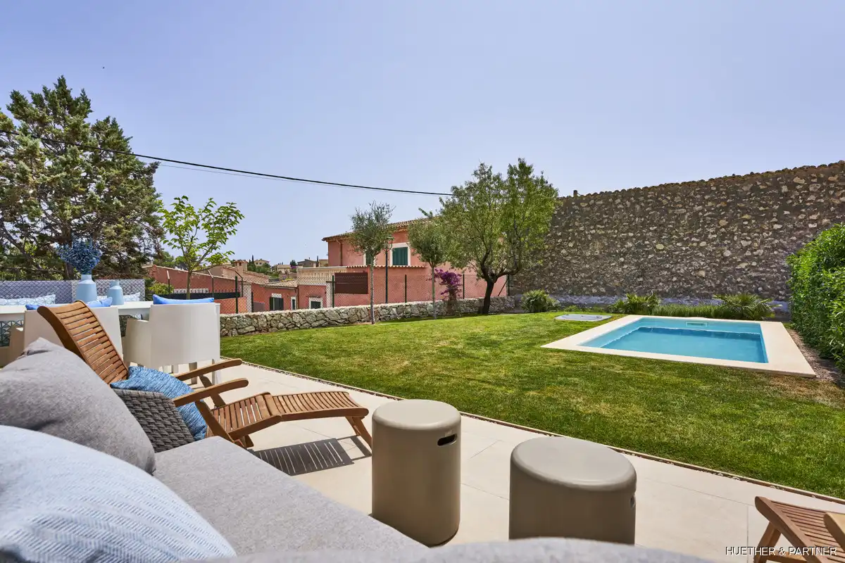 Garden of Detached homes for sale in Calvià  with Heating