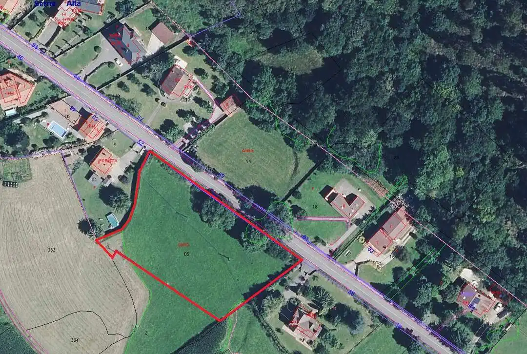 Terreno residencial en venta en Avenida Alisas