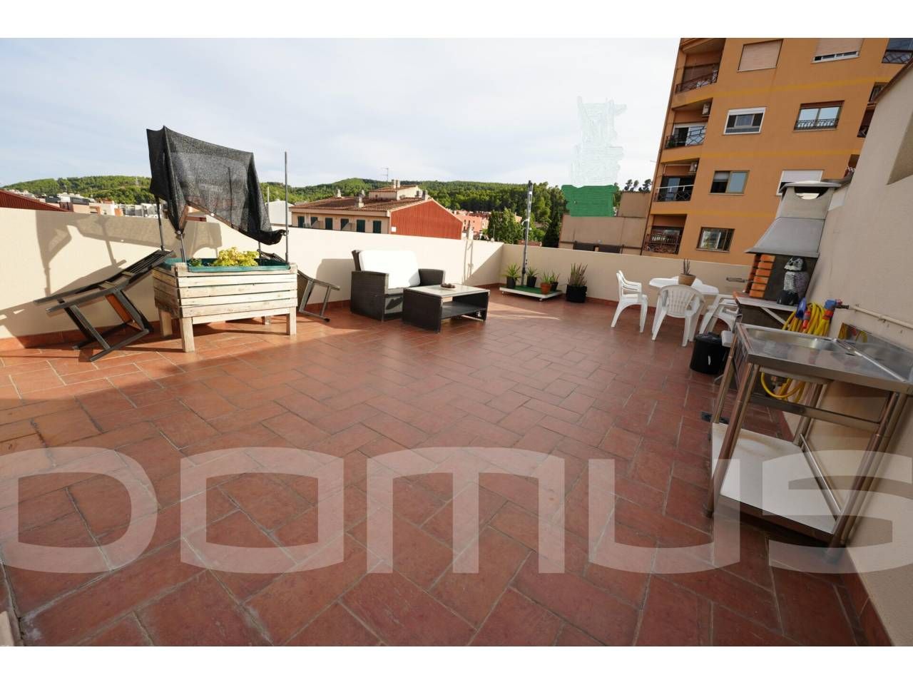 Terrace of Attic for sale in Sant Andreu de la Barca  with Air Conditioner, Heating and Parquet flooring