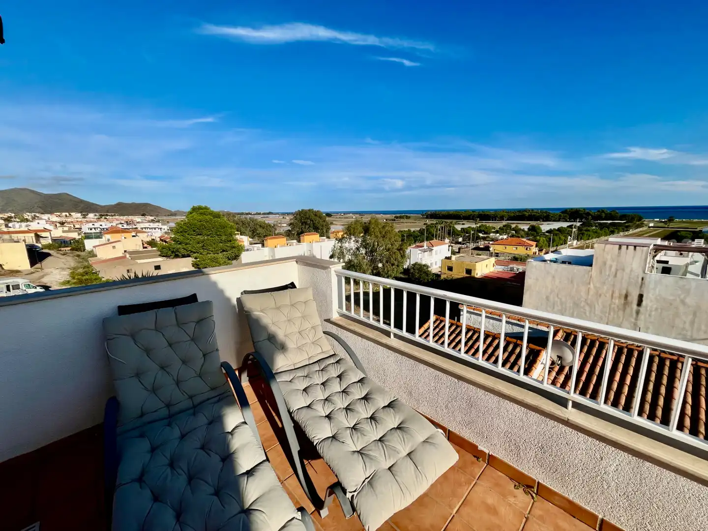 Terraza de Casa adosada en venta en Cuevas del Almanzora con Aire acondicionado, Terraza y Amueblado