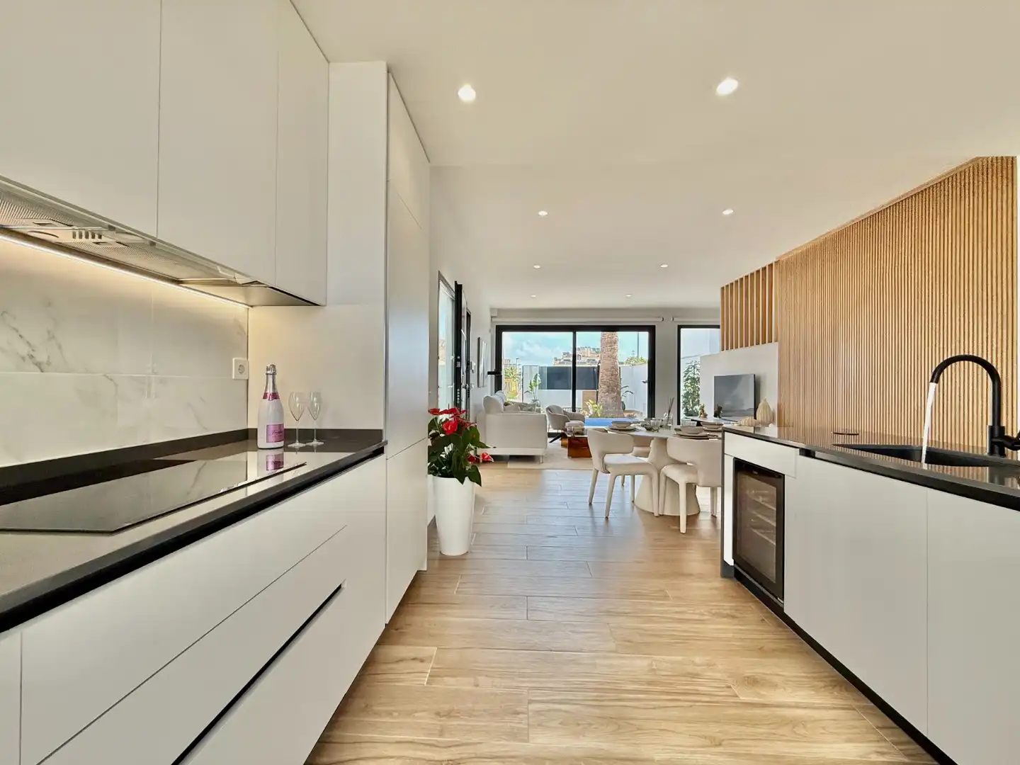 Cocina de Casa o chalet en venta en San Pedro del Pinatar con Jardín privado, Terraza y Trastero