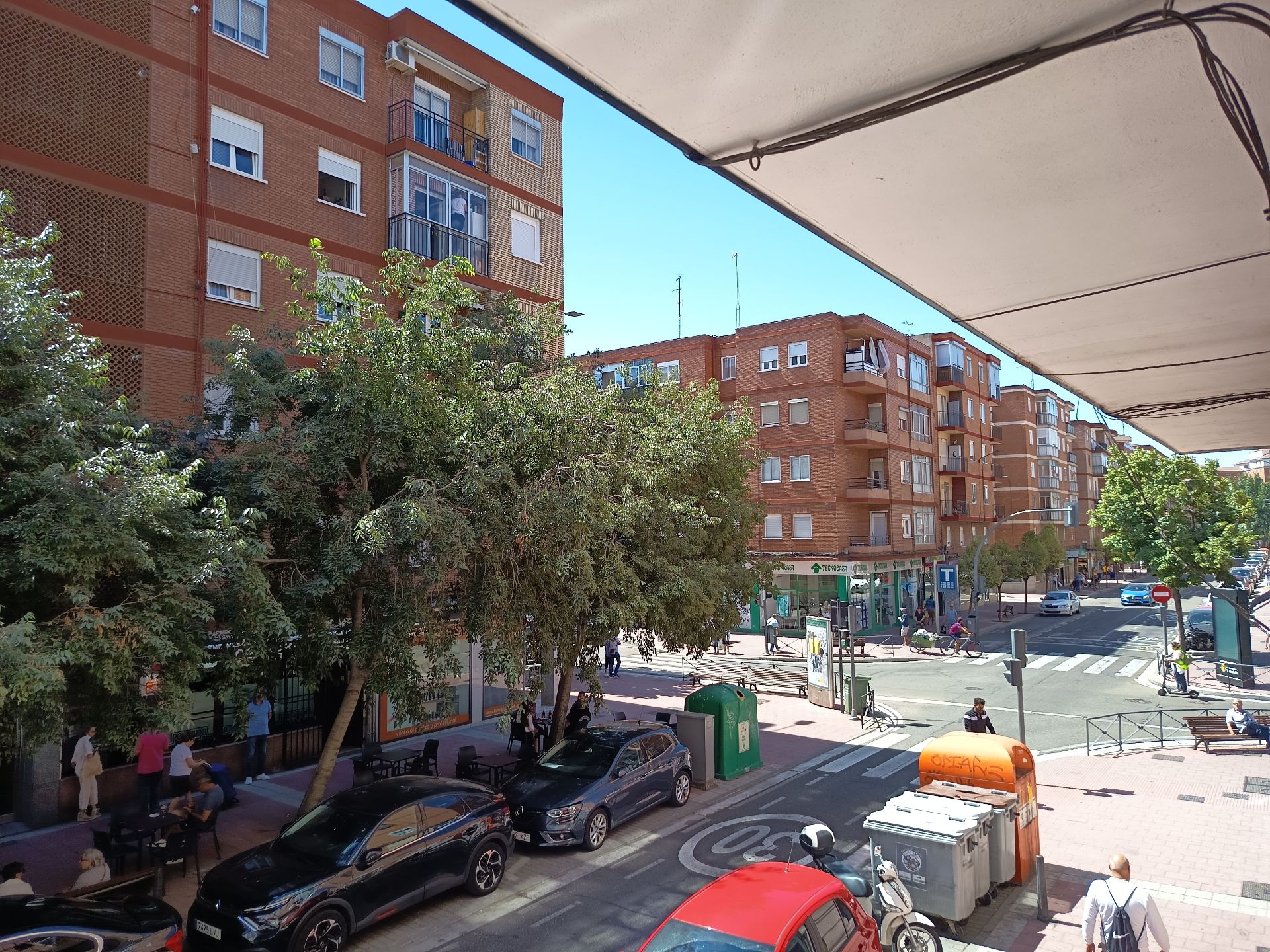 Vista exterior de Pis de lloguer en Valladolid Capital amb Moblat, Forn i Rentadora