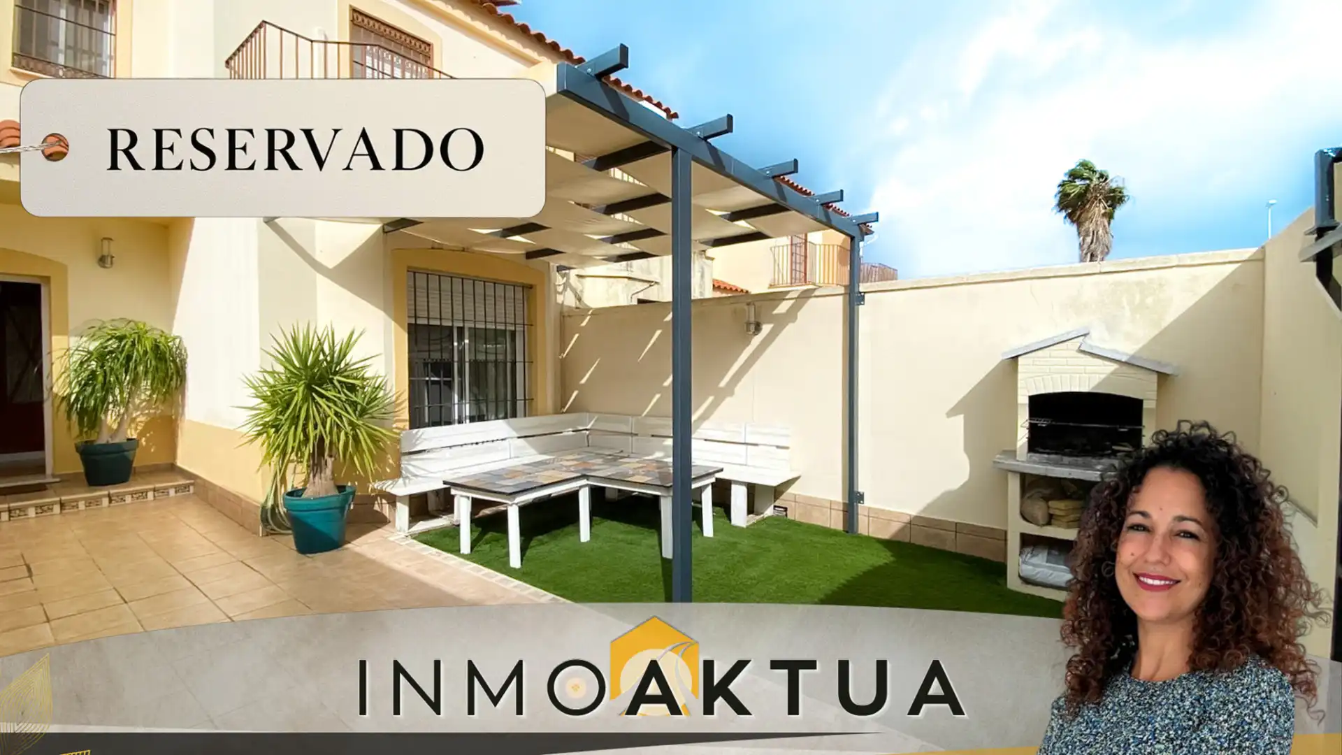 Terraza de Casa adosada en venta en Jerez de la Frontera con Aire acondicionado y Terraza