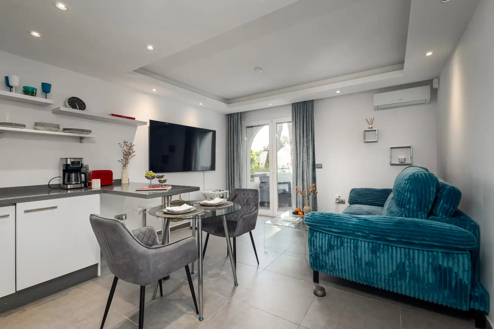 Sala d'estar de Dúplex de lloguer en Nueva Andalucía