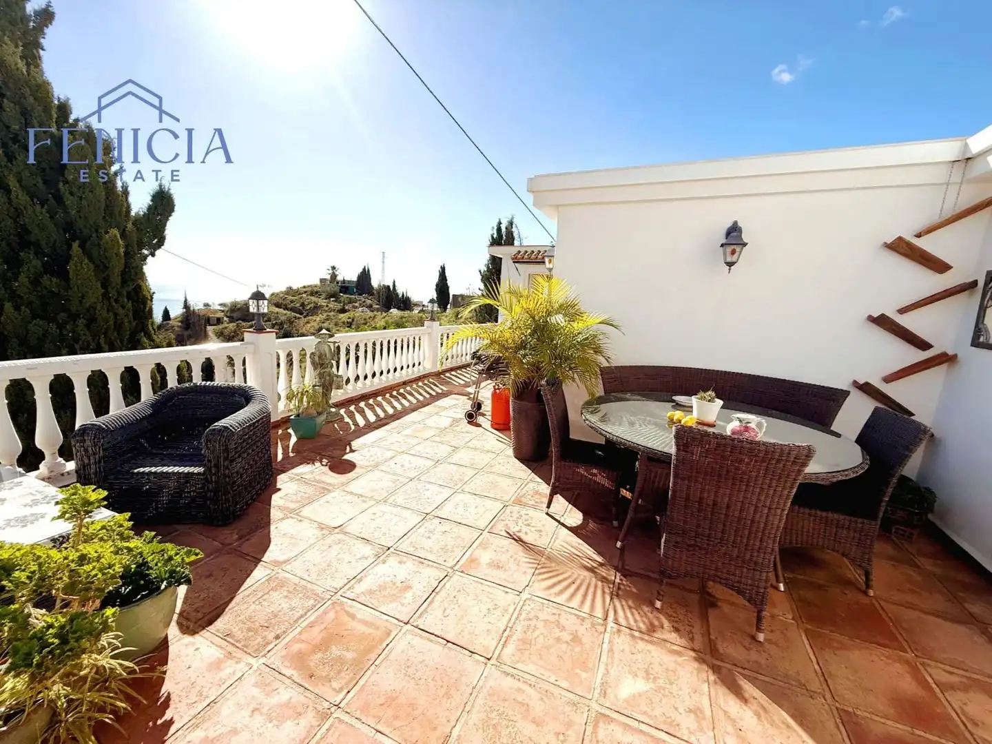Terraza de Casa o chalet en venta en Almuñécar con Aire acondicionado, Calefacción y Jardín privado