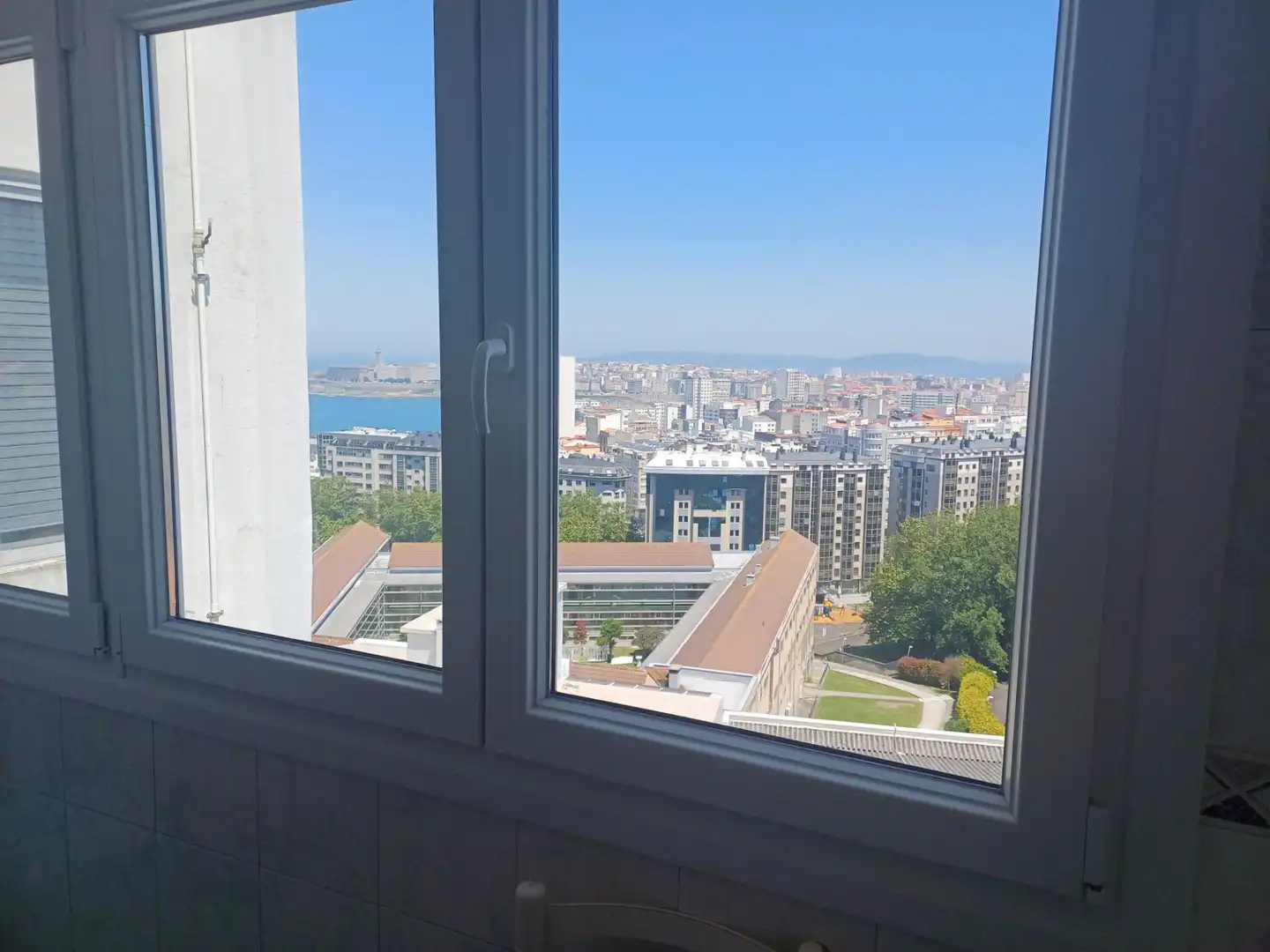 Bedroom of Flat for sale in A Coruña Capital   with Heating, Terrace and Storage room