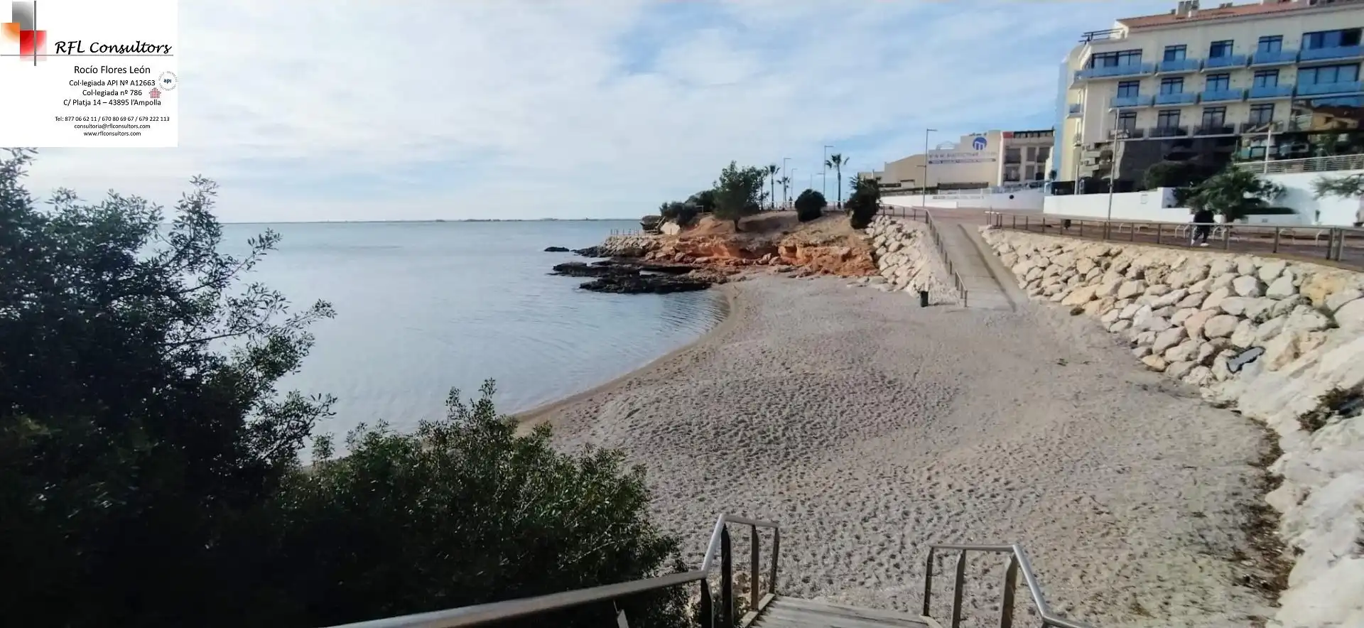 Außenansicht von Wohnungen zum Verkauf in L'Ampolla mit Heizung, Terrasse und Möbliert