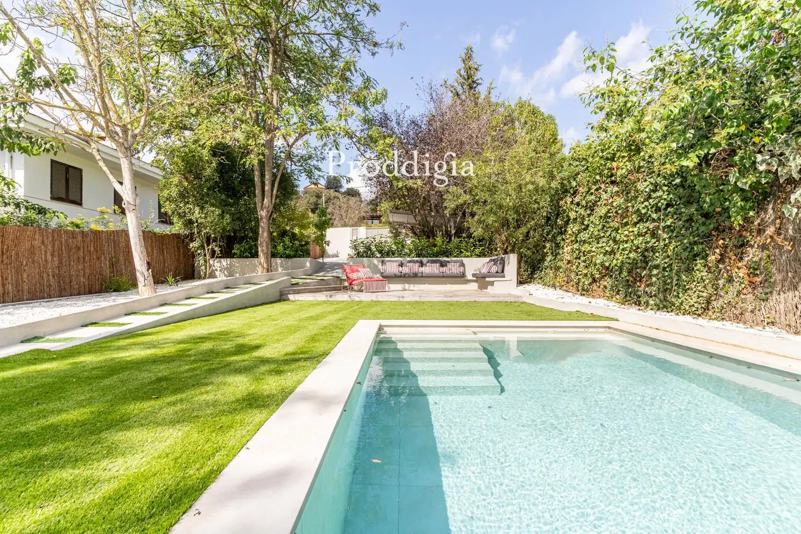 Piscina de Casa o chalet de alquiler en Sant Cugat del Vallès con Terraza, Piscina y Amueblado