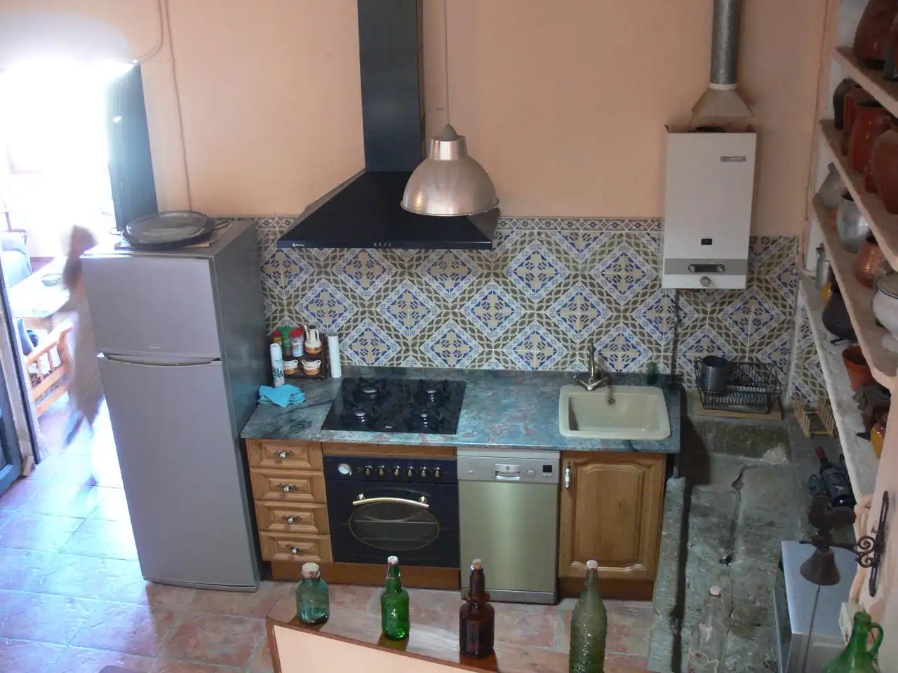 Cuina de Finca rústica en venda en Artesa de Segre amb Calefacció, Jardí privat i Balcó