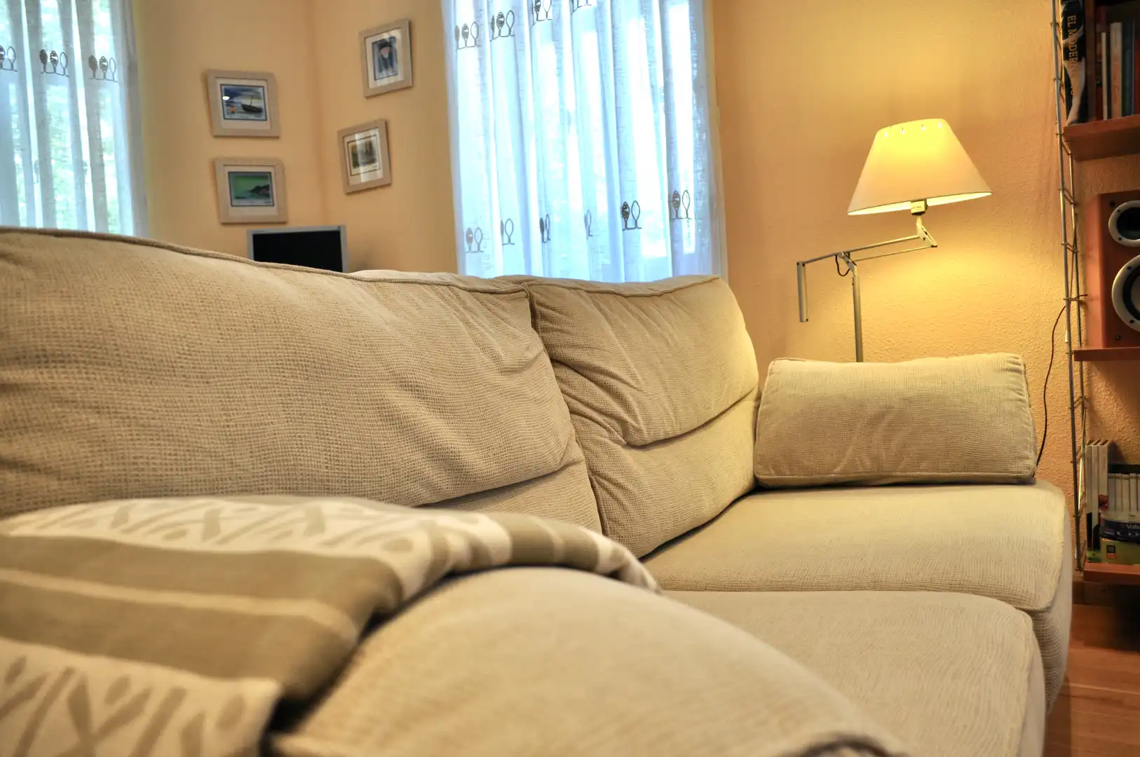 Sala de estar de Apartamento en venta en Valencia con Aire acondicionado, Calefacción y Horno