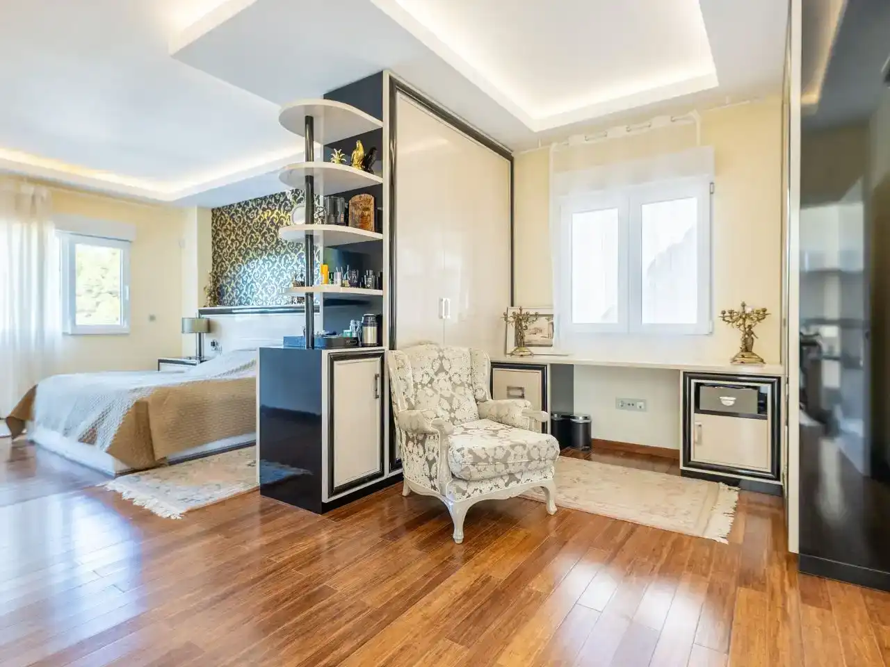 Sala d'estar de Casa o xalet en venda en Altea amb Aire condicionat, Piscina i Balcó