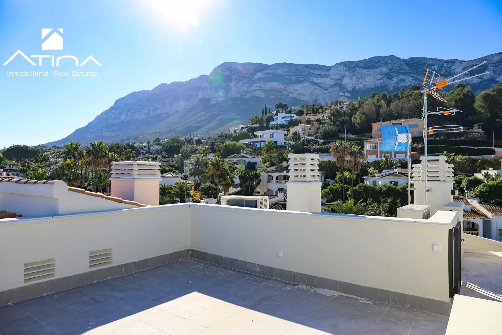 Exterior view of Detached homes for sale in Dénia  with Air Conditioner, Private garden and Terrace