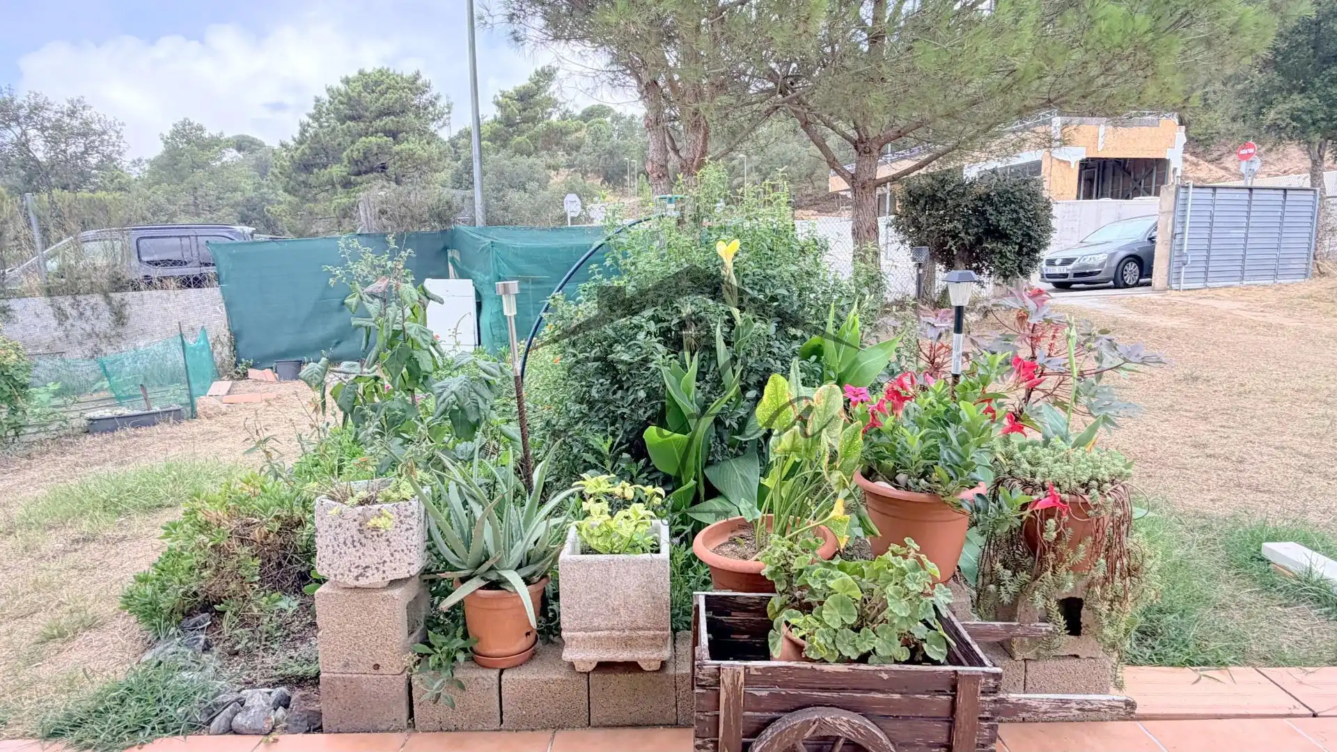 Jardí de Casa o xalet en venda en Llagostera amb Calefacció i Jardí privat