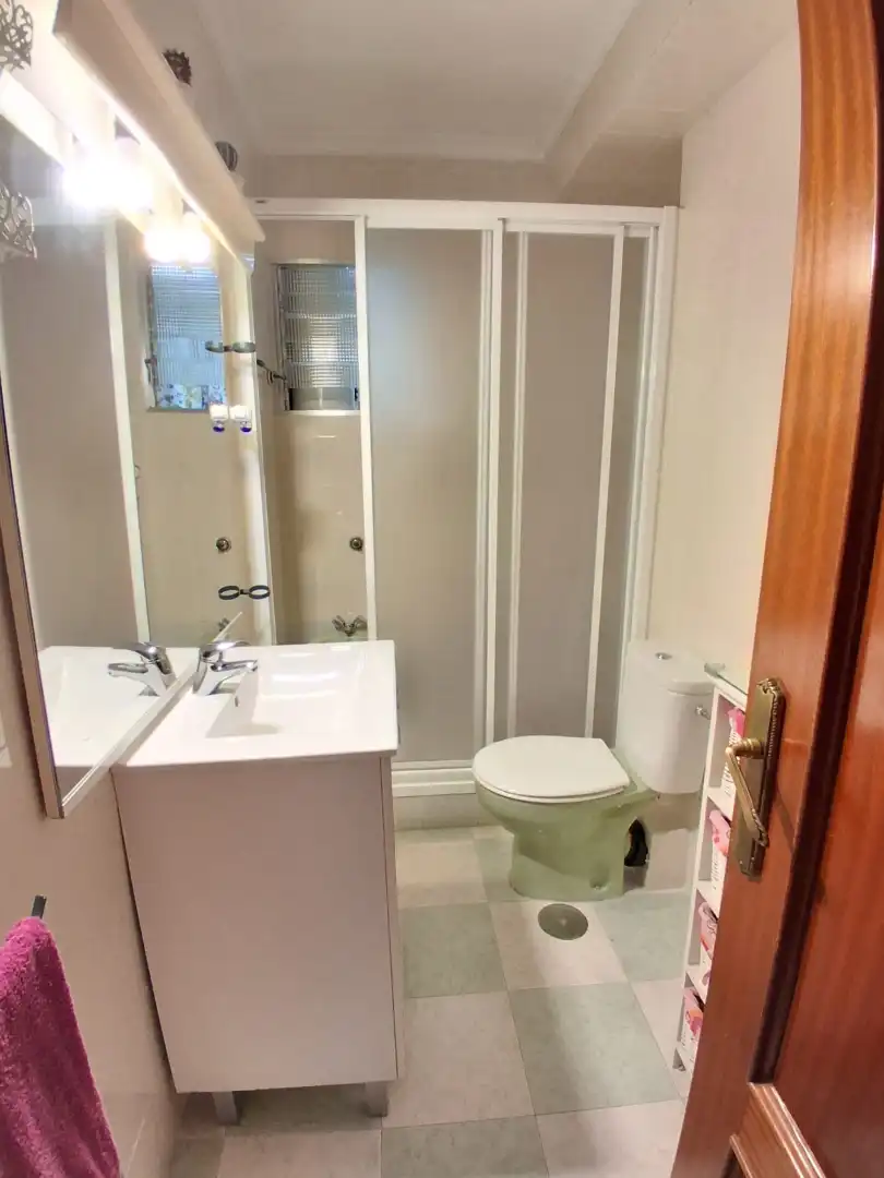 Bathroom of Flat for rent in Sevilla  with Air Conditioner, Furnished and Oven