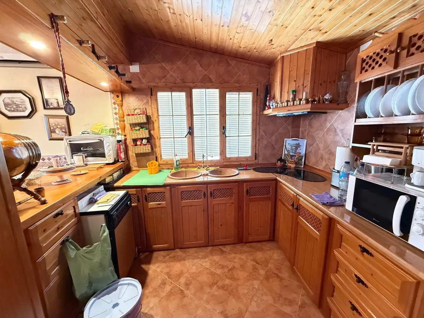 Cocina de Casa o chalet en venta en Villanueva de Algaidas con Aire acondicionado, Calefacción y Jardín privado