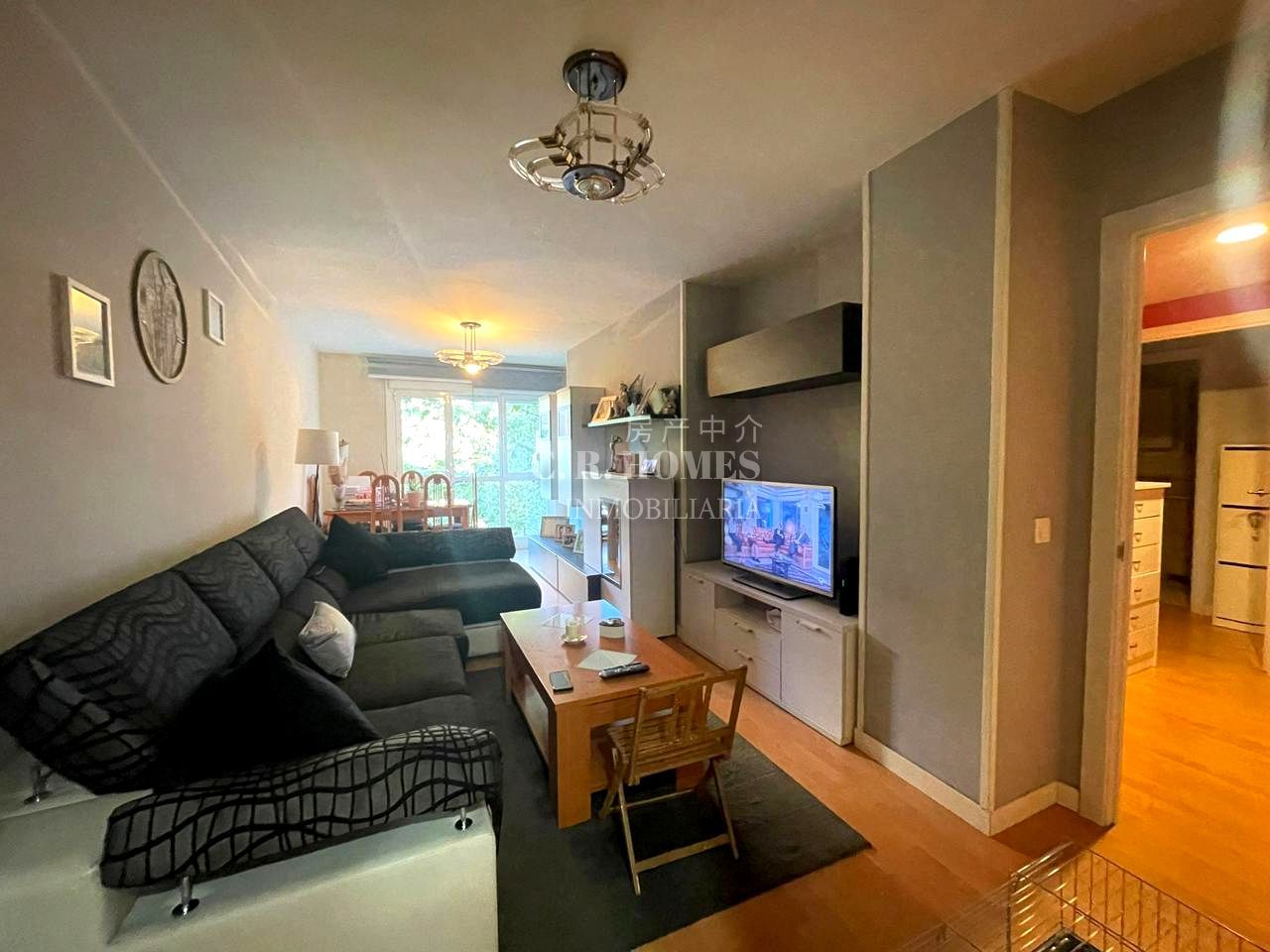 Living room of Flat for sale in Getafe  with Air Conditioner, Heating and Storage room