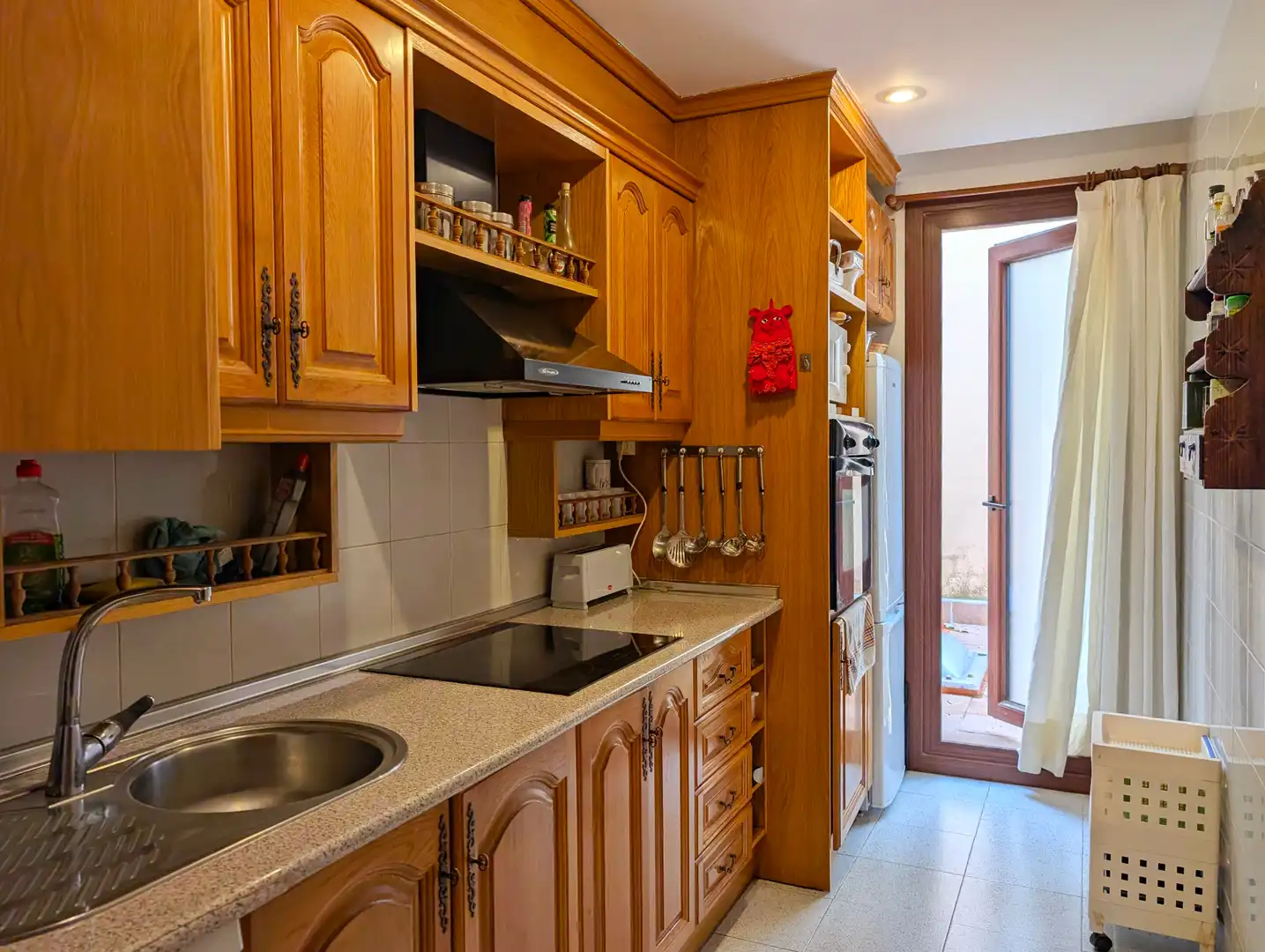 Cocina de Apartamento en venta en Valgañón con Calefacción y Amueblado