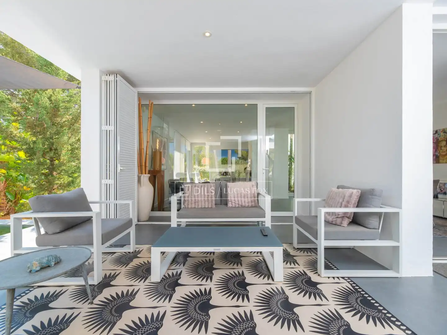 Terrace of Houses for sale in Santa Eulària des Riu  with Air Conditioner, Heating and Terrace