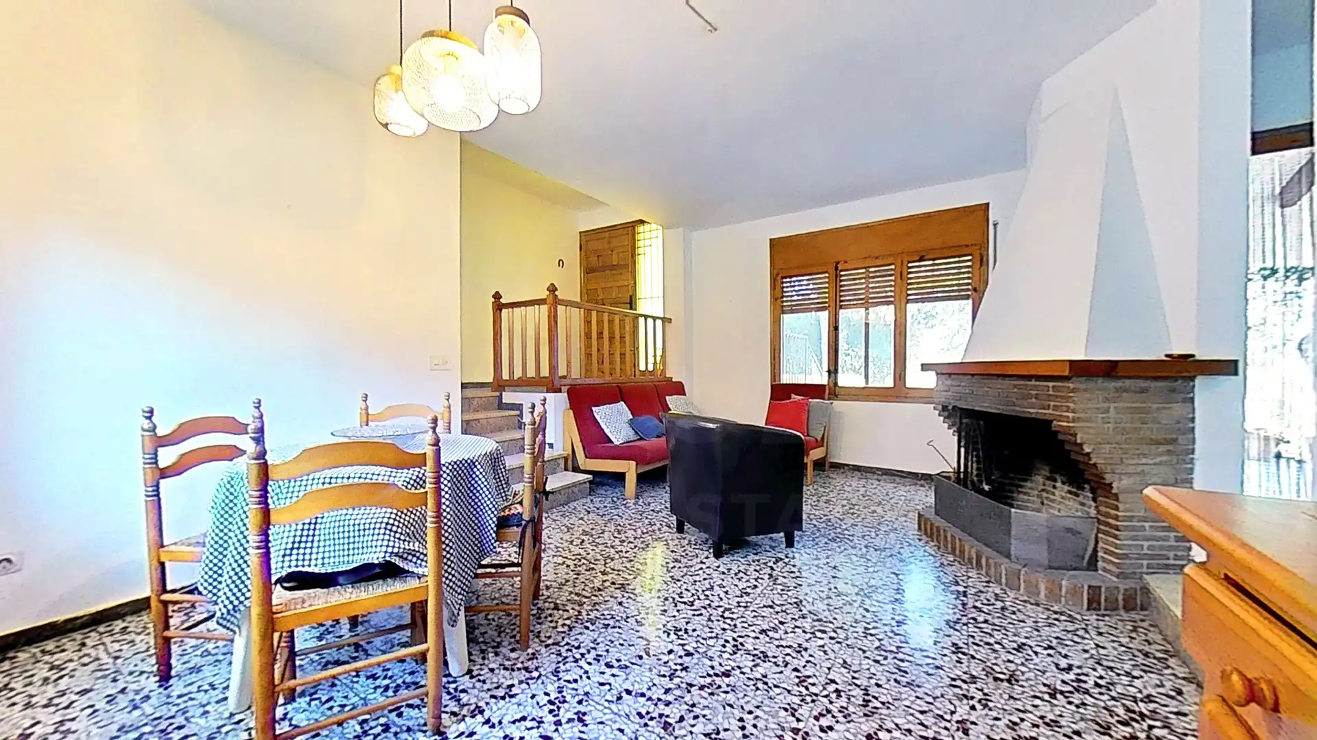 Sala d'estar de Finca rústica en venda en Alcover amb Terrassa