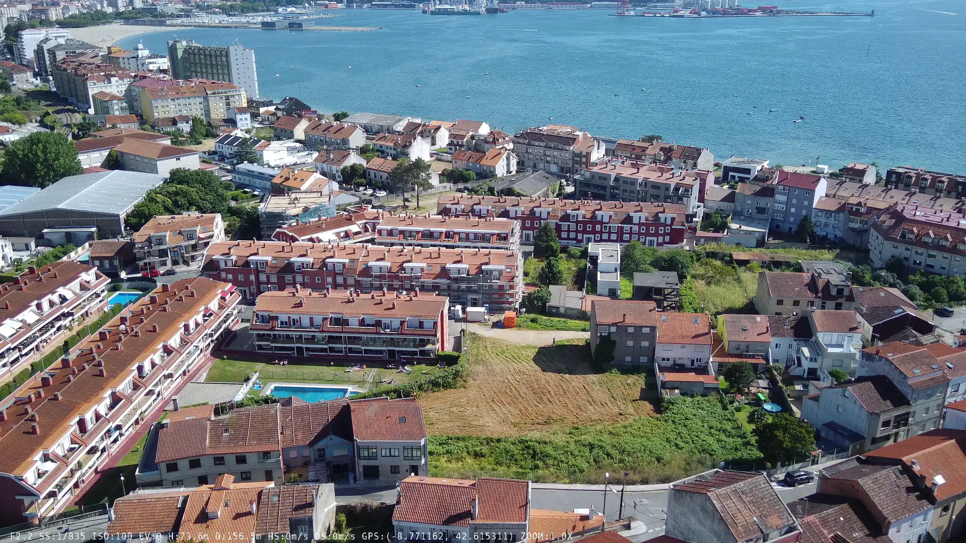 Vista exterior de Residencial en venda en Vilagarcía de Arousa