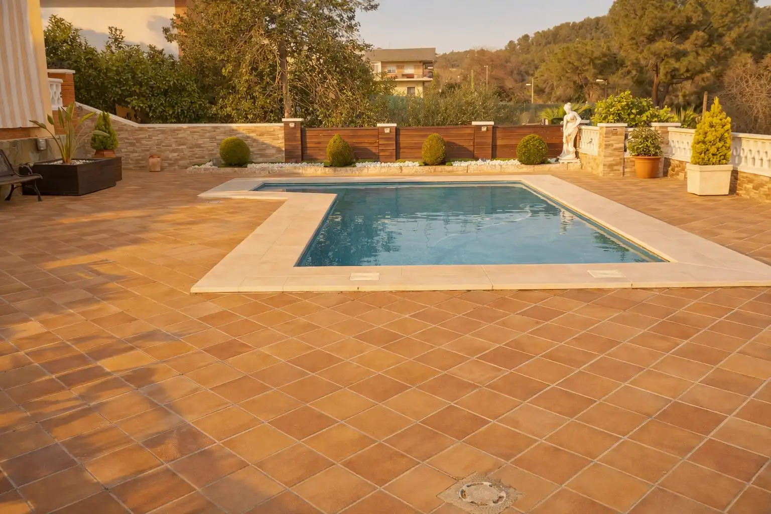 Piscina de Casa o xalet en venda en Rubí amb Calefacció, Jardí privat i Terrassa