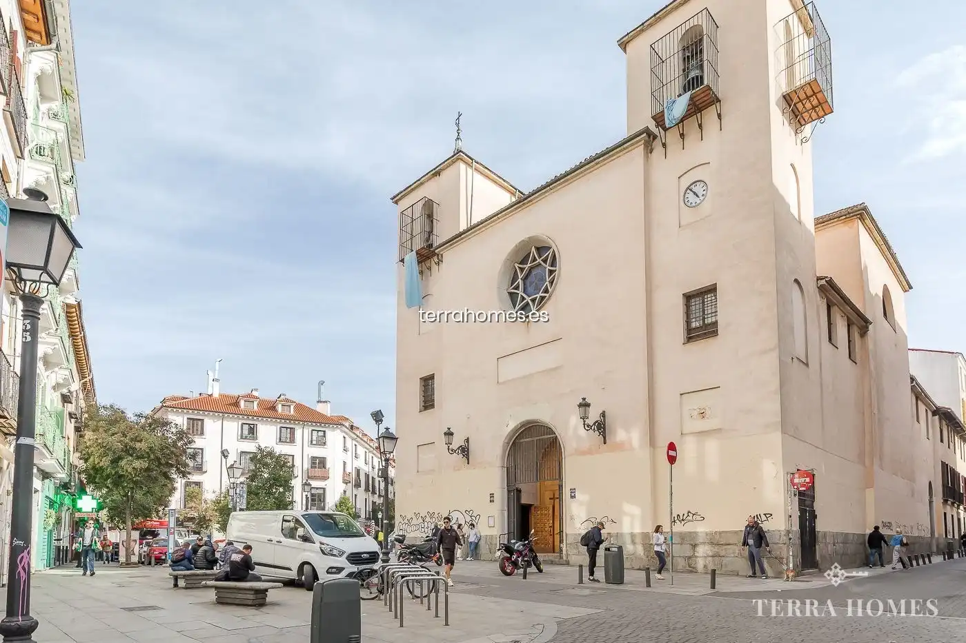 Vista exterior de Apartamento de alquiler en Madrid con Aire acondicionado, Calefacción y Amueblado