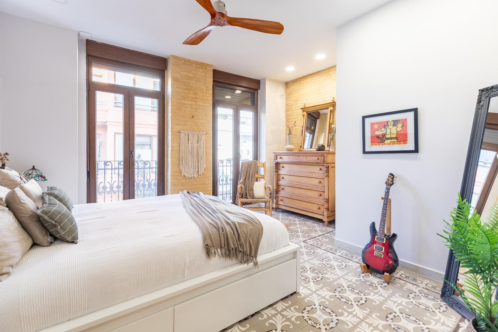Bedroom of House or chalet for sale in  Valencia Capital  with Heating, Terrace and Storage room