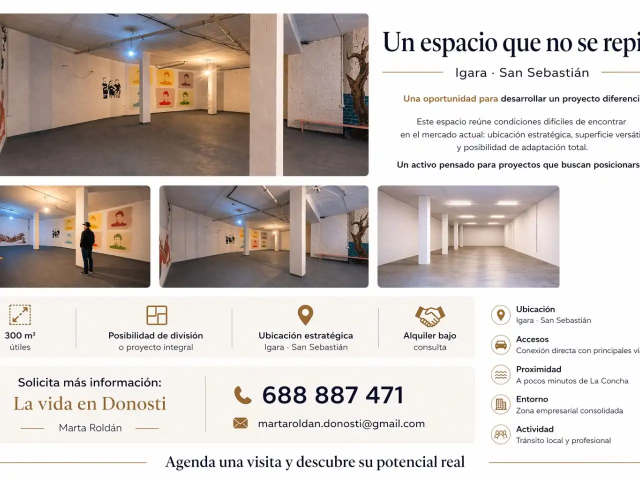 Geschaftsraum zur Miete in Donostia - San Sebastián 