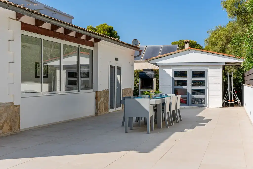 Terrassa de Casa o xalet en venda en Alcúdia amb Aire condicionat, Jardí privat i Terrassa