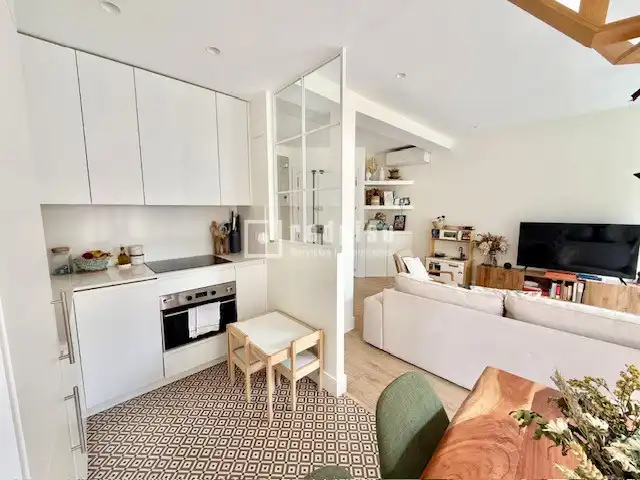 Sala de estar de Piso en venta en Madrid con Calefacción y Terraza