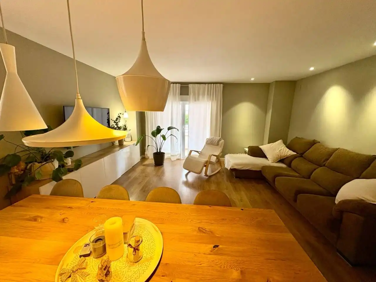 Living room of Flat for sale in Alicante / Alacant  with Air Conditioner, Heating and Storage room