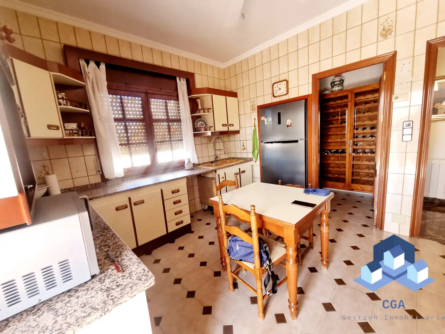 Cuina de Casa o xalet en venda en Lorca amb Aire condicionat, Calefacció i Jardí privat