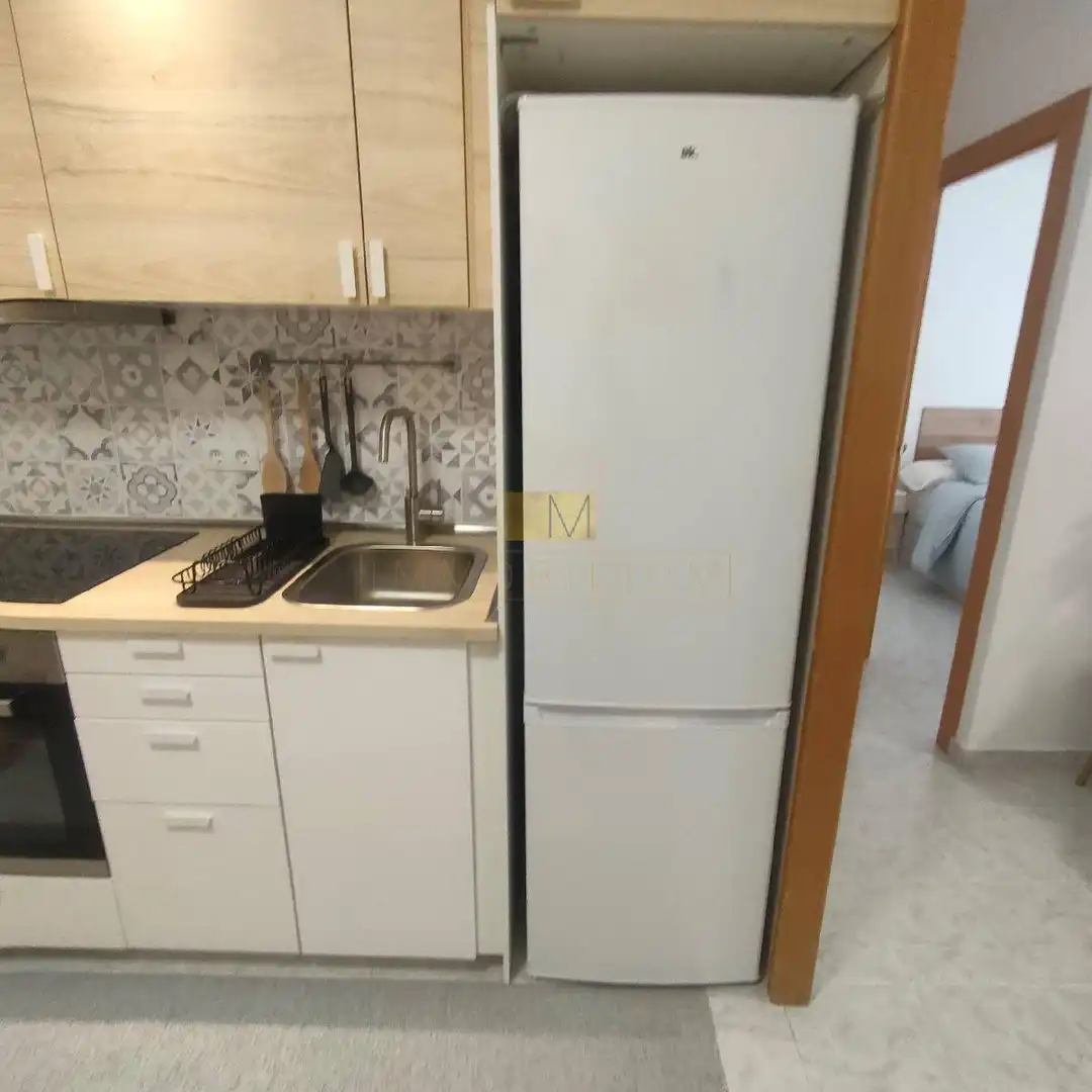 Kitchen of Flat for rent in Vilanova i la Geltrú  with Air Conditioner and Furnished