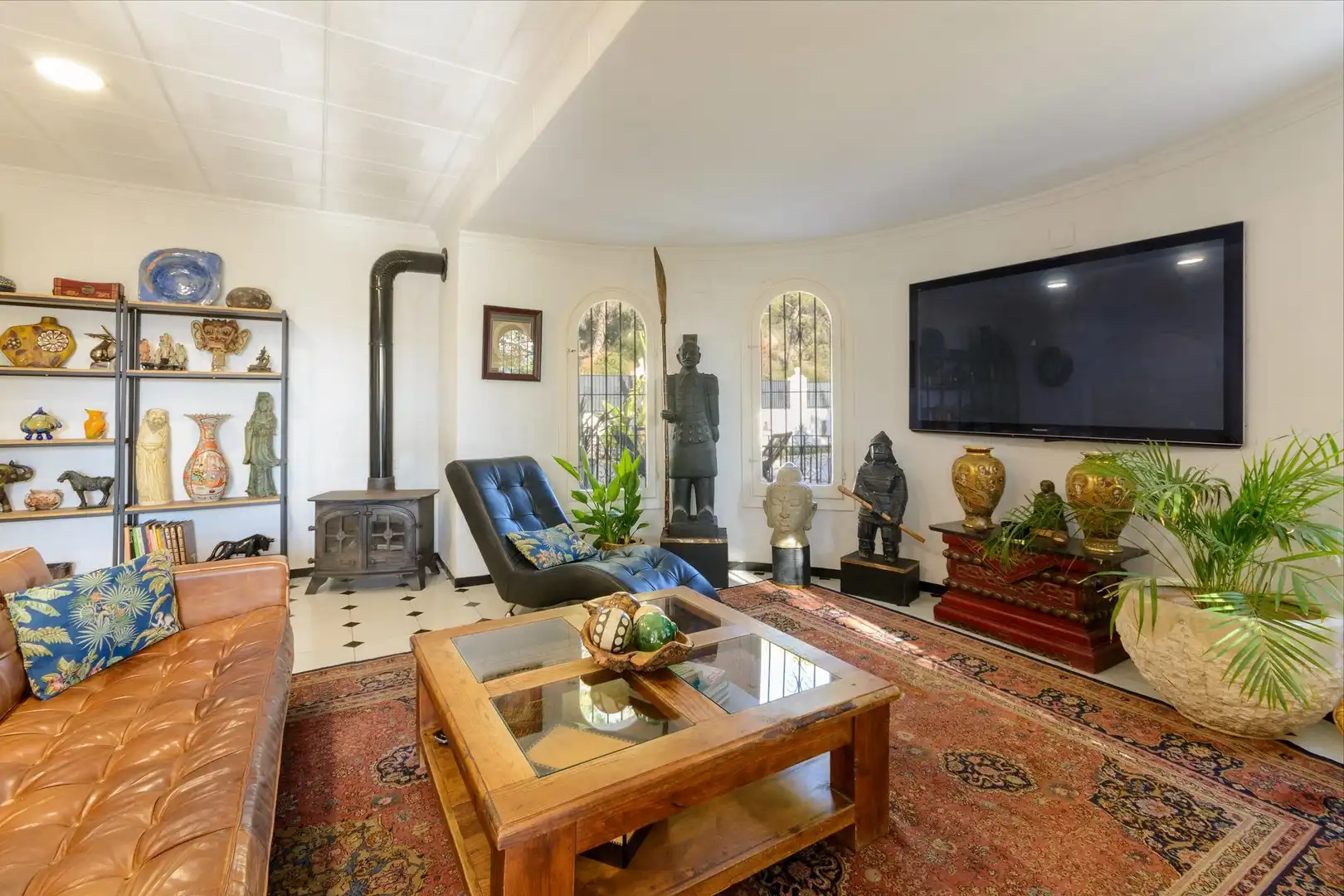 Sala de estar de Casa o chalet en venta en Gandia con Jardín privado, Terraza y Piscina