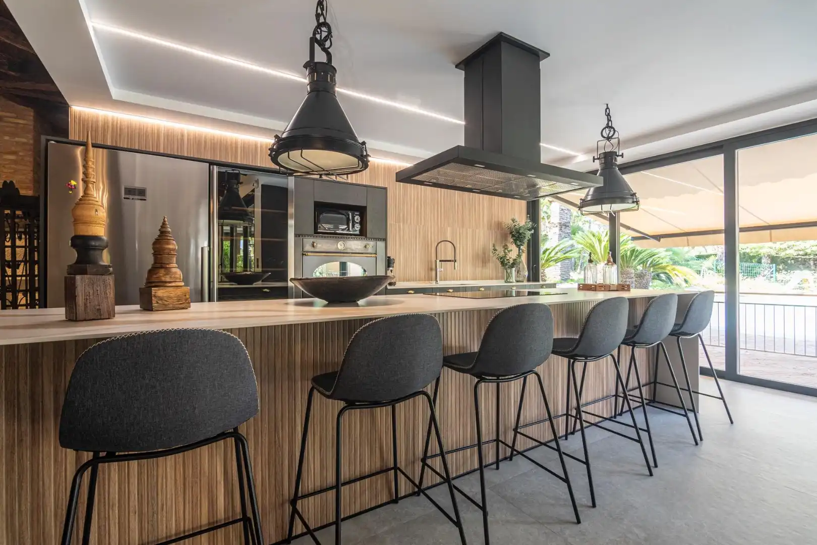 Cocina de Casa o chalet en venta en Elche / Elx con Aire acondicionado, Calefacción y Jardín privado