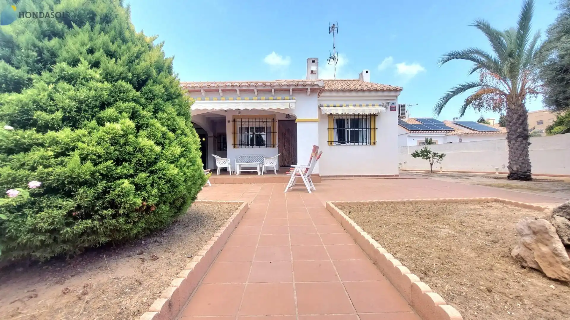 Exterior view of Houses for sale in Cartagena  with Air Conditioner, Private garden and Terrace