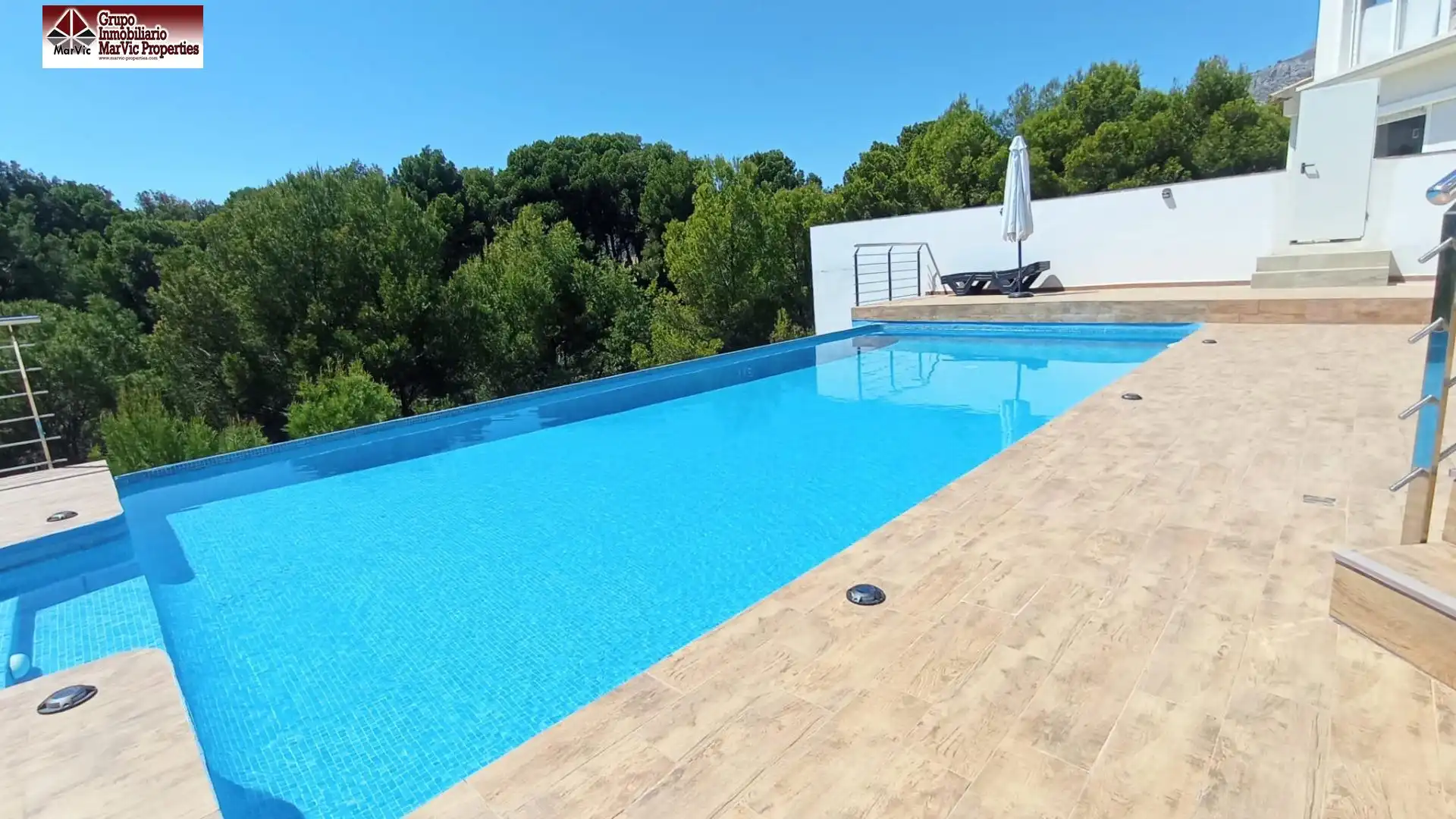 Piscina de Casa o chalet en venta en Altea con Aire acondicionado, Jardín privado y Terraza
