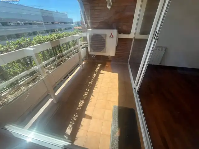 Terraza de Piso de alquiler en Les Corts