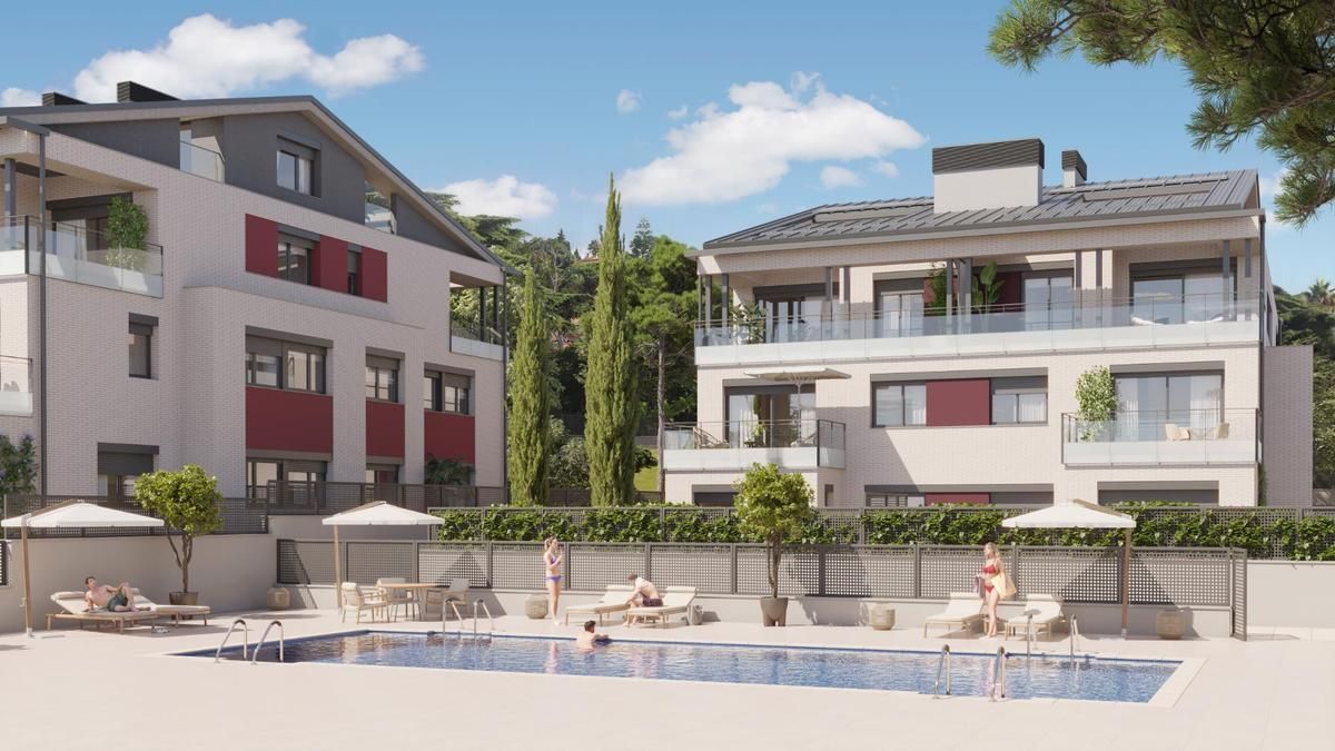 Exterior view of Flat for sale in Premià de Dalt  with Air Conditioner, Heating and Parquet flooring