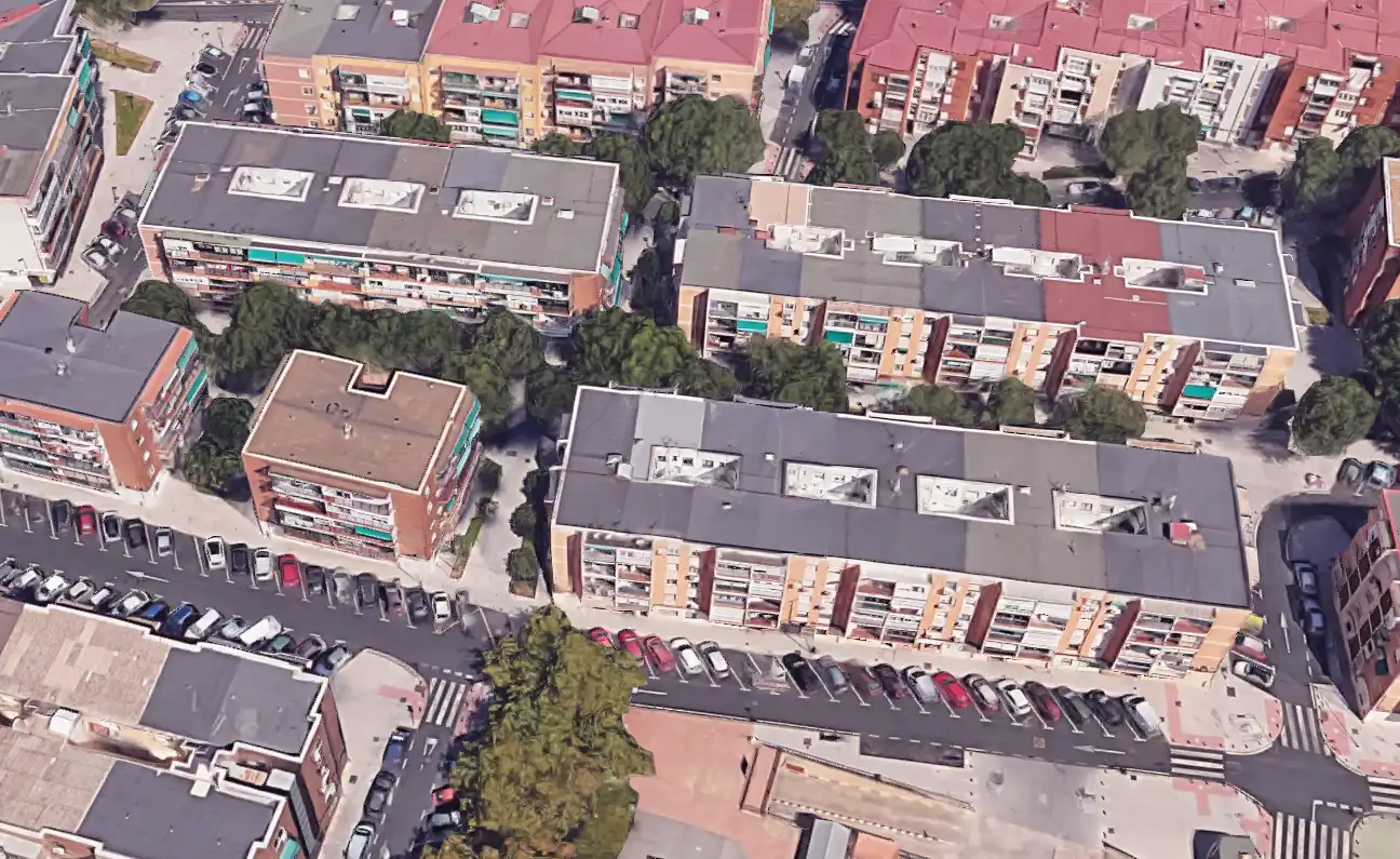 Vista exterior de Piso en venta en Leganés con Terraza, Amueblado y Alarma