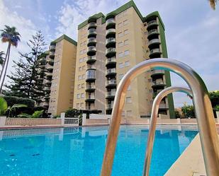 Piscina de Apartament de lloguer en Gandia amb Terrassa i Piscina