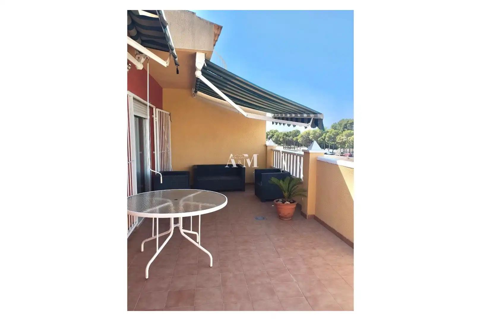 Terrasse von Wohnung zur Miete in Rafal mit Klimaanlage, Heizung und Terrasse