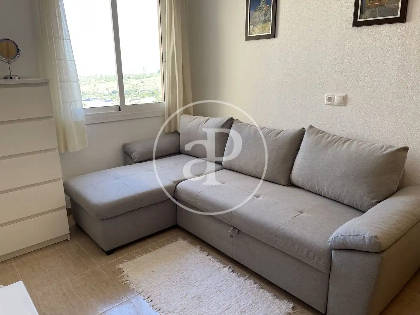 Living room of Duplexes for rent in Santa Pola  with Air Conditioner, Heating and Private garden